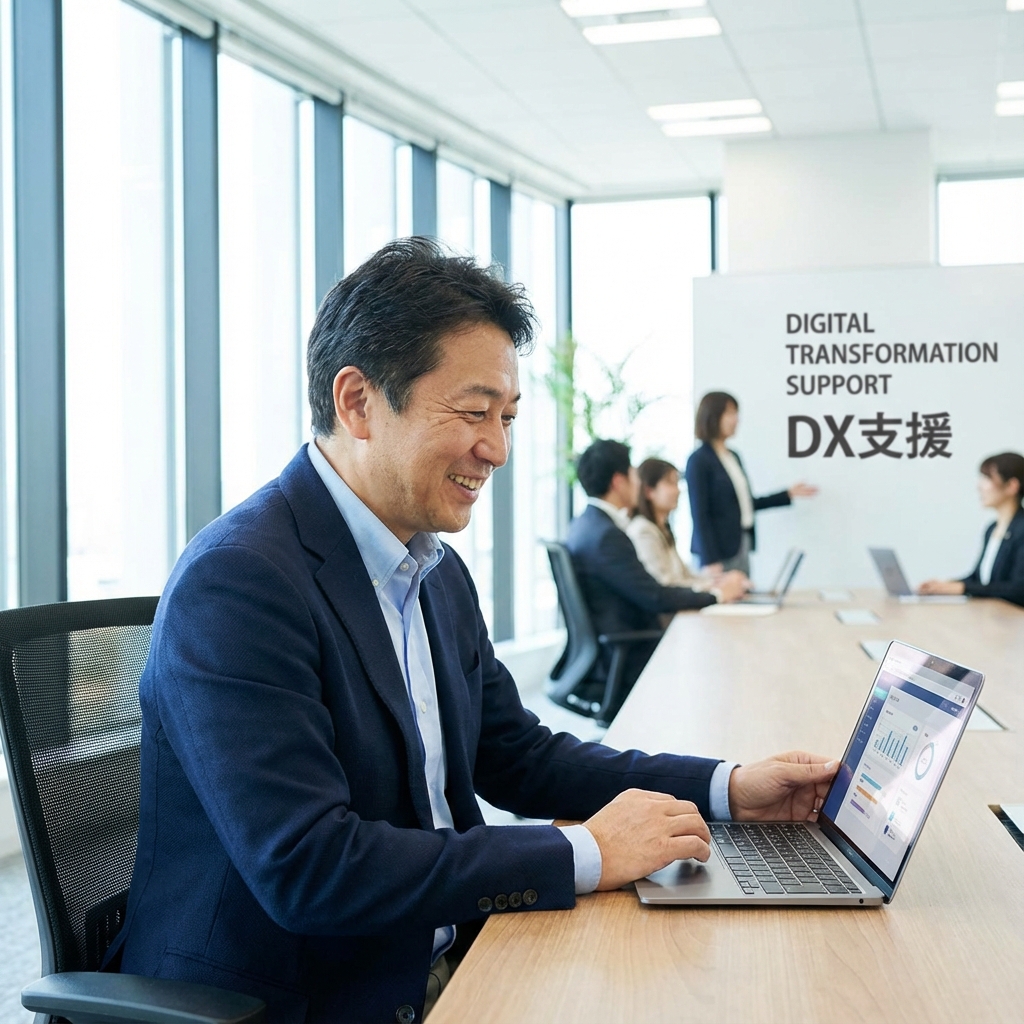 IT導入・テレワーク支援イメージ